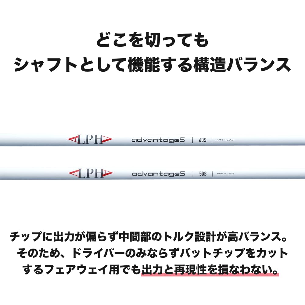 Amazon | ALPHA(アルファ) シャフト ドライバー用 advantageS 50S 60S